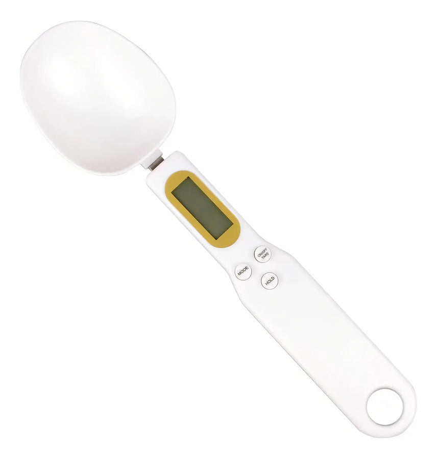 Cuchara Balanza Cocina Digital Precisión Led 500 G Blanco