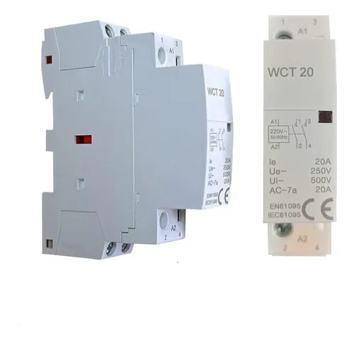 Contactor Relay Modular 20a 2p Din 220v Din