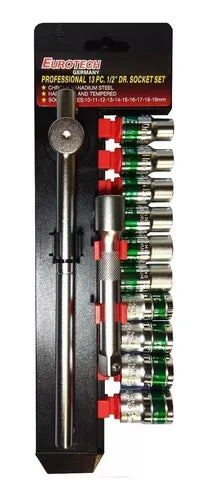 Juego Dados 1/2 13 Pcs Eurotech