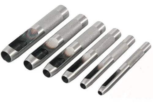 Juego De Sacabocados De Golpe Chicos 6pcs