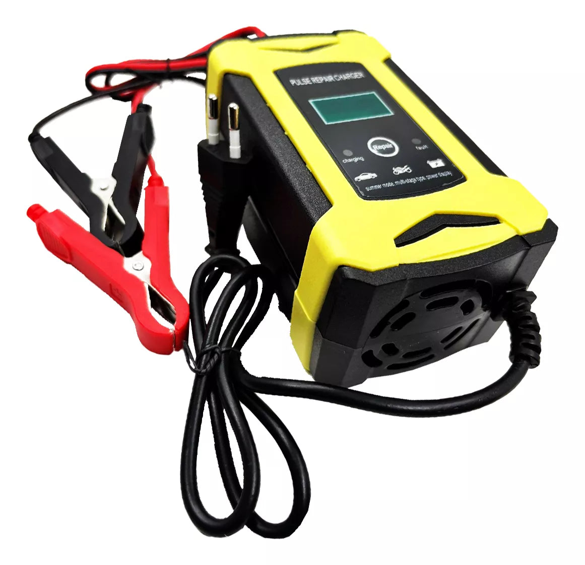 Cargador Batería Inteligente Auto Moto Lancha Auxiliar