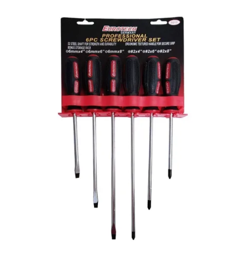 Juego Destornilladores Imantados Eurotech