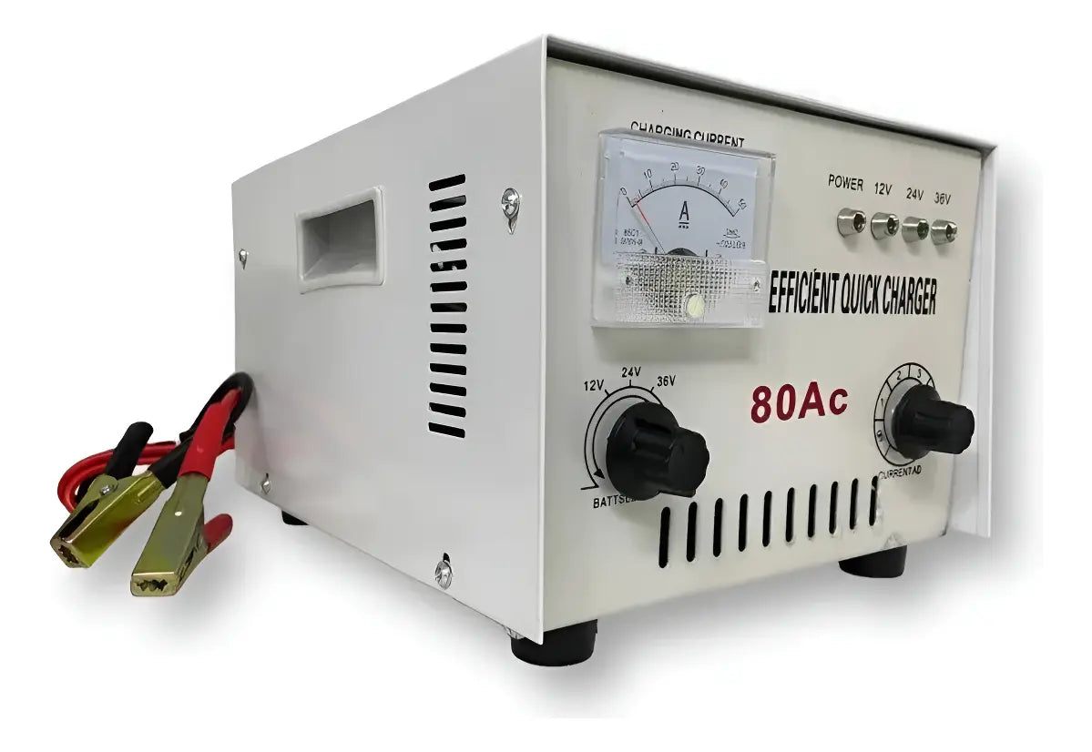 Cargador De Batería 12v 24v 36v 80amp