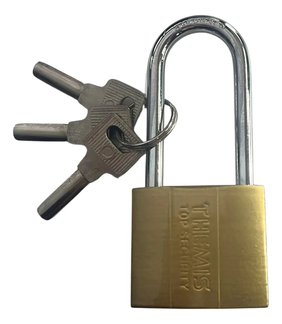 Candado Largo 38mm Más 3 Llaves