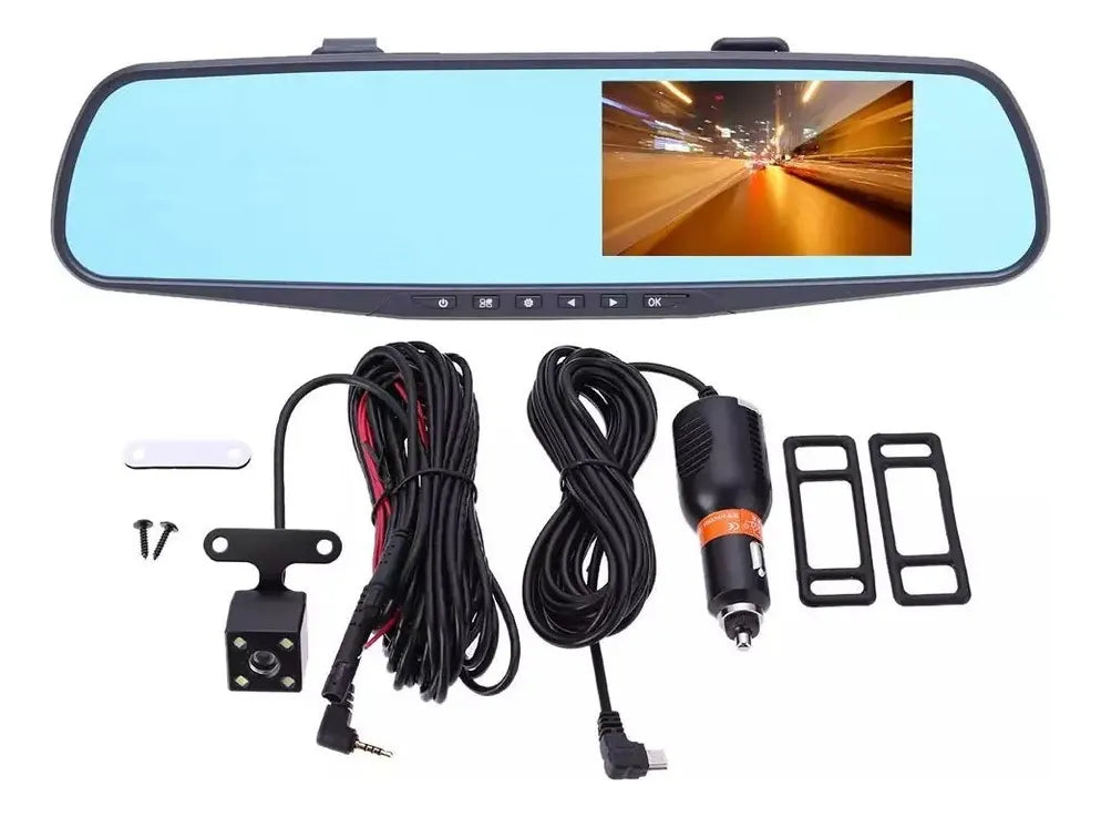 Espejo Retrovisor Con Camara Para Auto