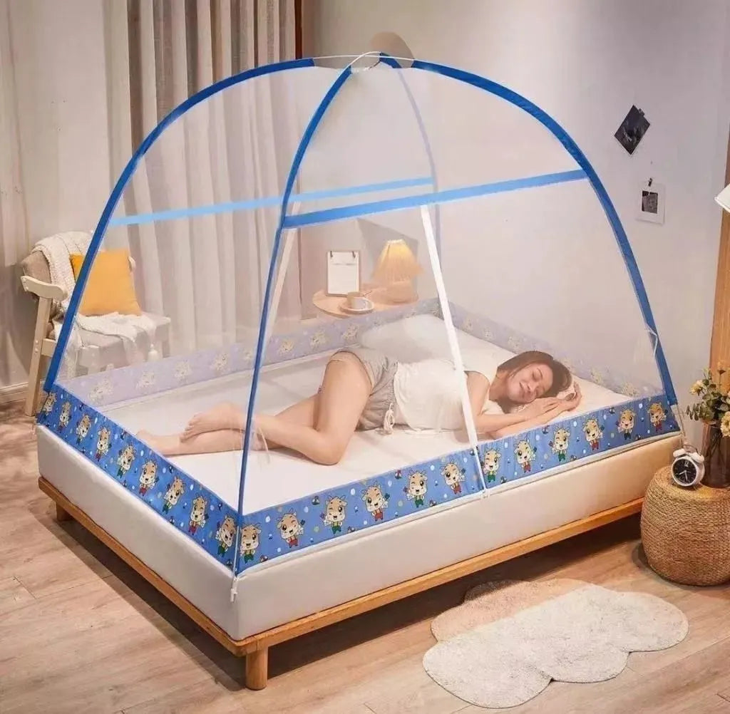Mosquitero Tul Cama De 2 Plazas Estructural