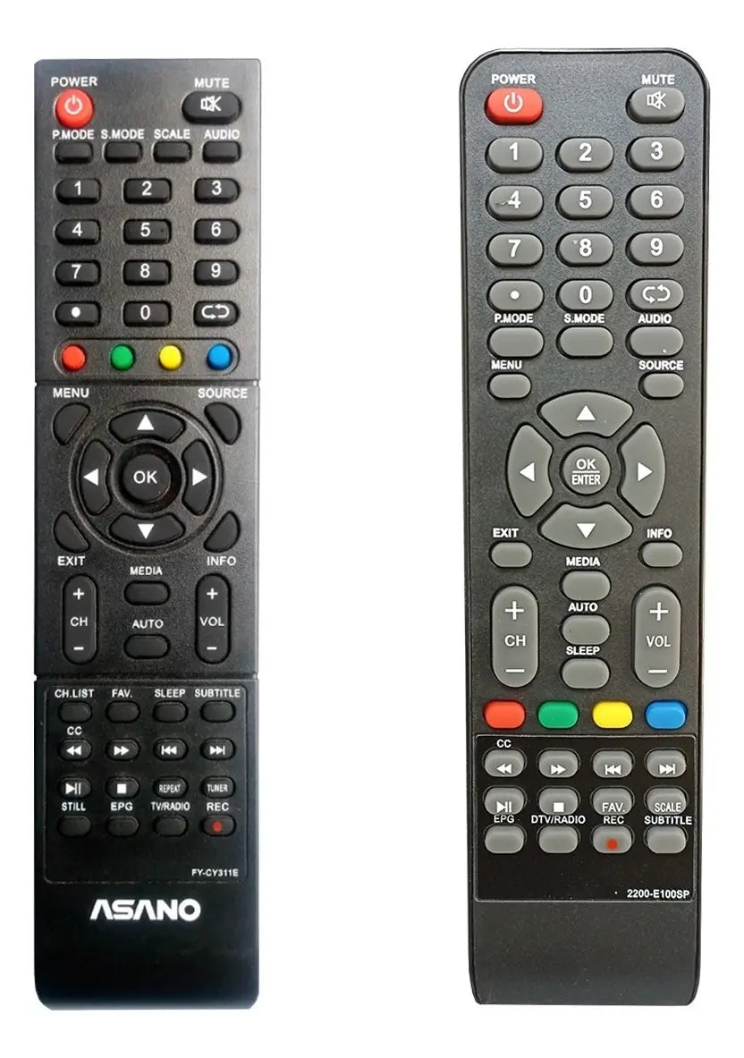 Control Remoto para Asano N35 - vista 2 - Electroimporta