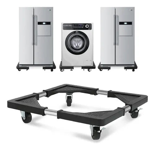 Soporte Electrodomesticos Con Ruedas Extensible Hasta 55x55