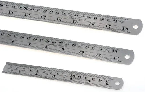 Regla Acero Inoxidable 60cm Milímetro Y Pg