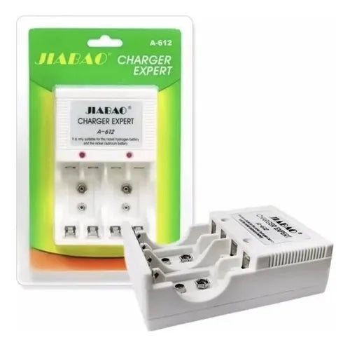 Cargador Pilas Recargables Aaa Aa 9v