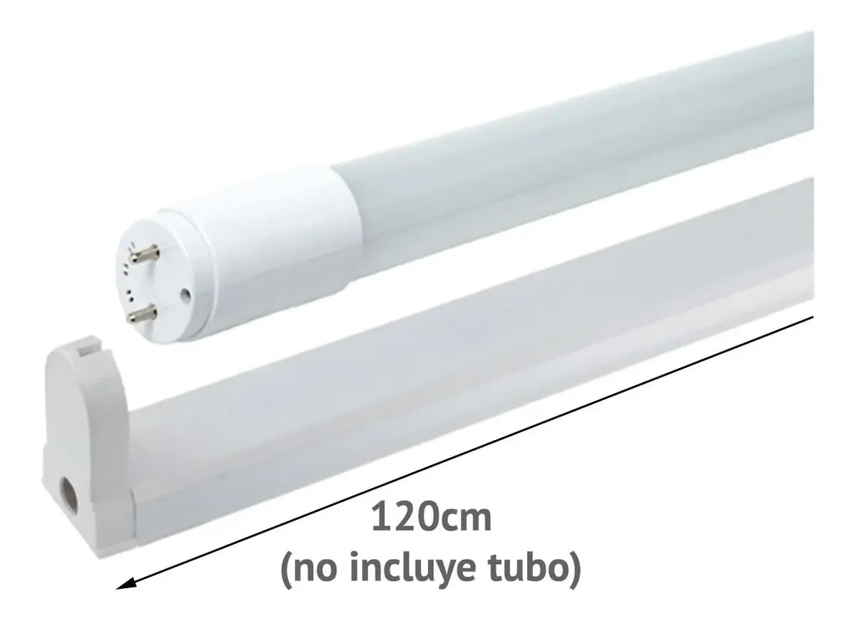 Artefacto Regleta Zocalo Tubo LED 120 Cm - vista 2 - Electroimporta