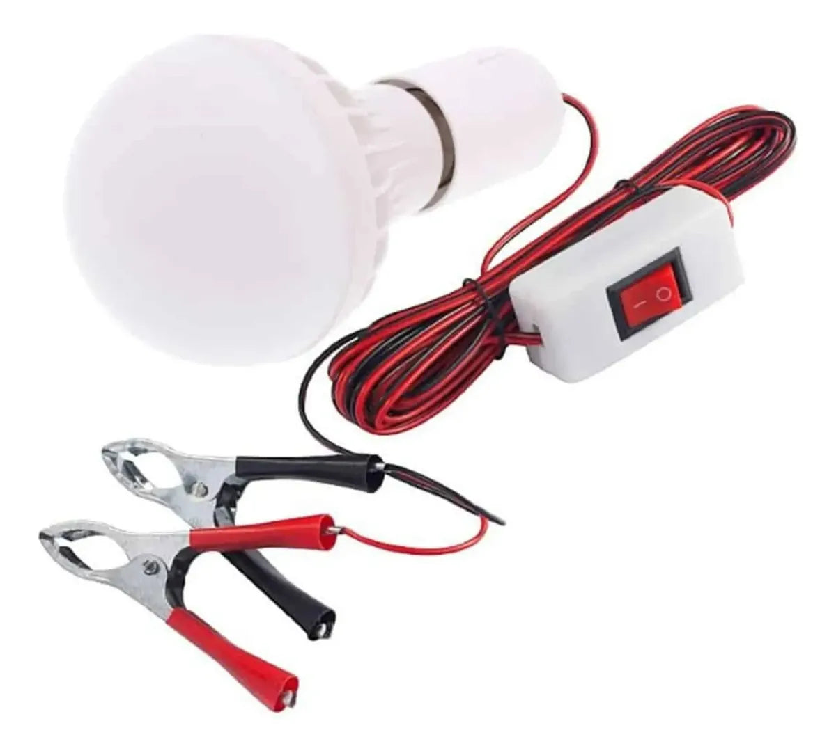 Luz Lampara LED 12v 3W C/llave Camping - Electroimporta