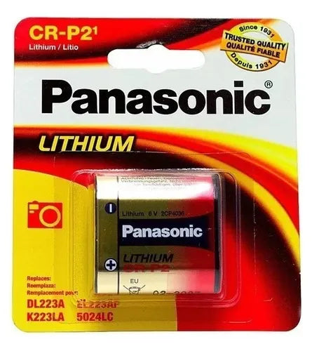 Batería Panasonic Cr-p2 De Litio