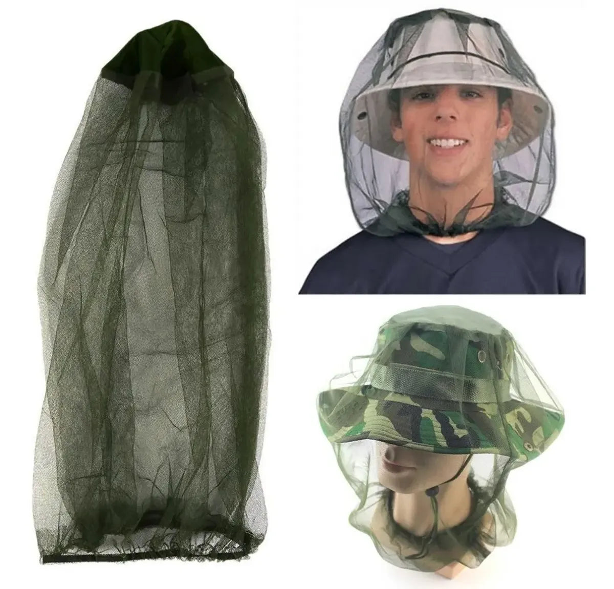 Tejido Mosquitero para Gorra Cabeza - Electroimporta