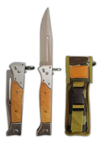 Cuchillo Ak47 Bayoneta Militar Cccp Con Vaina