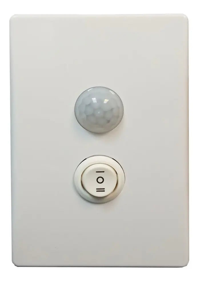 Sensor de Movimiento Plaqueta Embutir Llave - Electroimporta