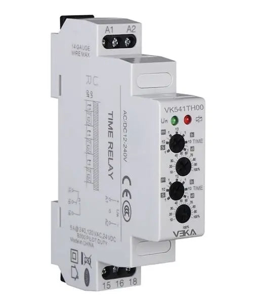 Modulo Timer Rele Temporizador Reg. 0,1s a 24h - Electroimporta
