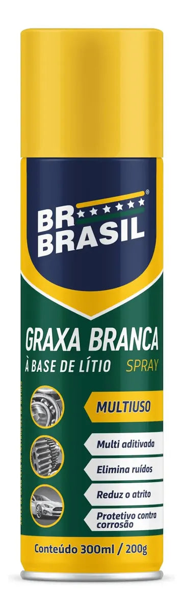 Grasa Blanca Spray de Litio 300ml - Electroimporta
