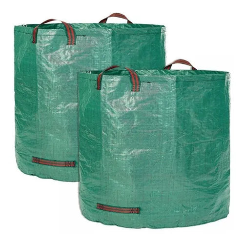 Bolsa De Lona Reforzada Hojas Pasto 120 Lts