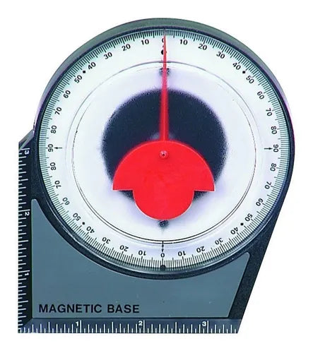 Medidor Ángulos Inclinometro Base Magnética