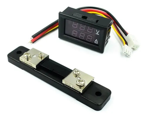 Voltímetro Amperímetro Digital Dc 0-100v 50a
