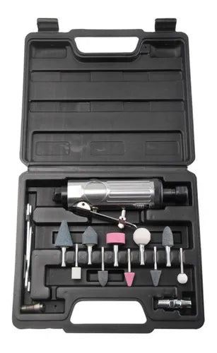 Mini Torno Neumático Con Accesorios Eurotech