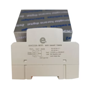 Medidor Wifi Consumo Eléctrico Timer Riel Din