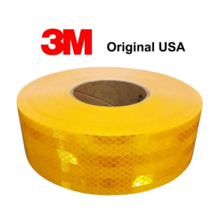 Cinta Reflectiva Amarilla 3m Original Usa