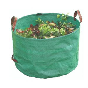 Bolsa De Lona Reforzada Hojas Pasto 120 Lts