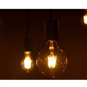 Lampara Led Filamento Vintage Retro Ambar globo 8w