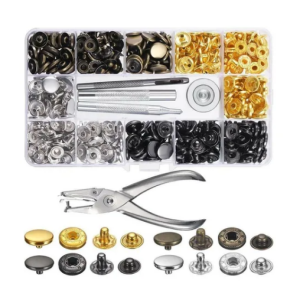 Broches A Presión Set 120 Pcs Completo