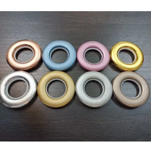 Juego 20 Ojales Para Cortinas Encastrables