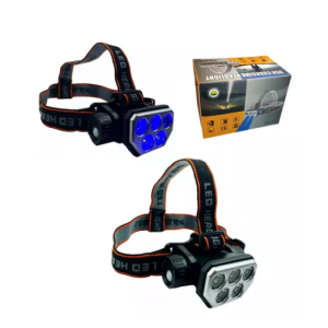 Linterna Led De Cabeza Minero Caza Pesca