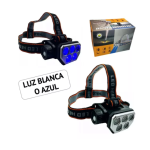 Linterna Led De Cabeza Minero Caza Pesca