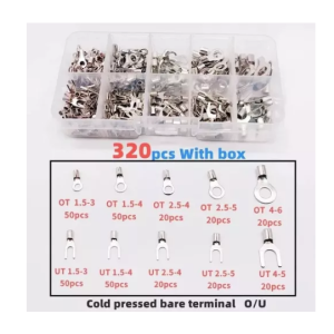 Pinza Crimpeadora Comprimir De 0,5-4mm + 320 Terminales