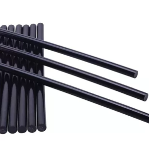 Kit 5 Barras Silicona Negra Sacabollos 27cm