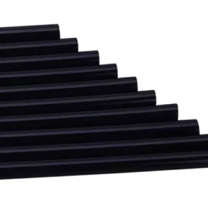 Kit 5 Barras Silicona Negra Sacabollos 27cm