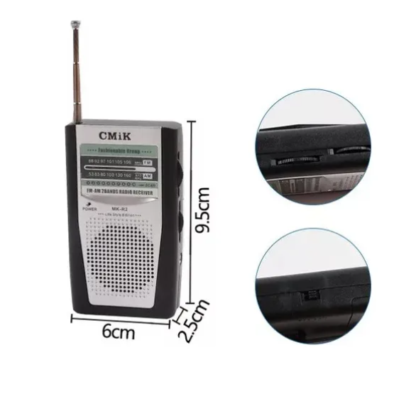 Radio Cmik Mk-r2 Portátil
