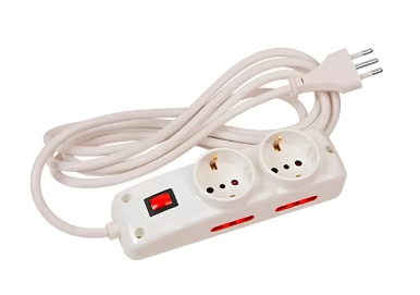 Alargue Zapatilla 2 Schk+4x3l 5m blanco Conatel