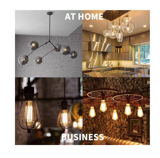 Lampara Led Filamento Vintage Retro Ambar 6w