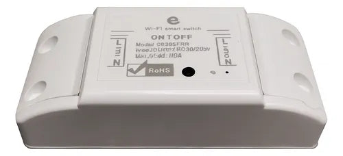 Rele Interruptor Wifi Smart De 1 Ch 220v Domotica