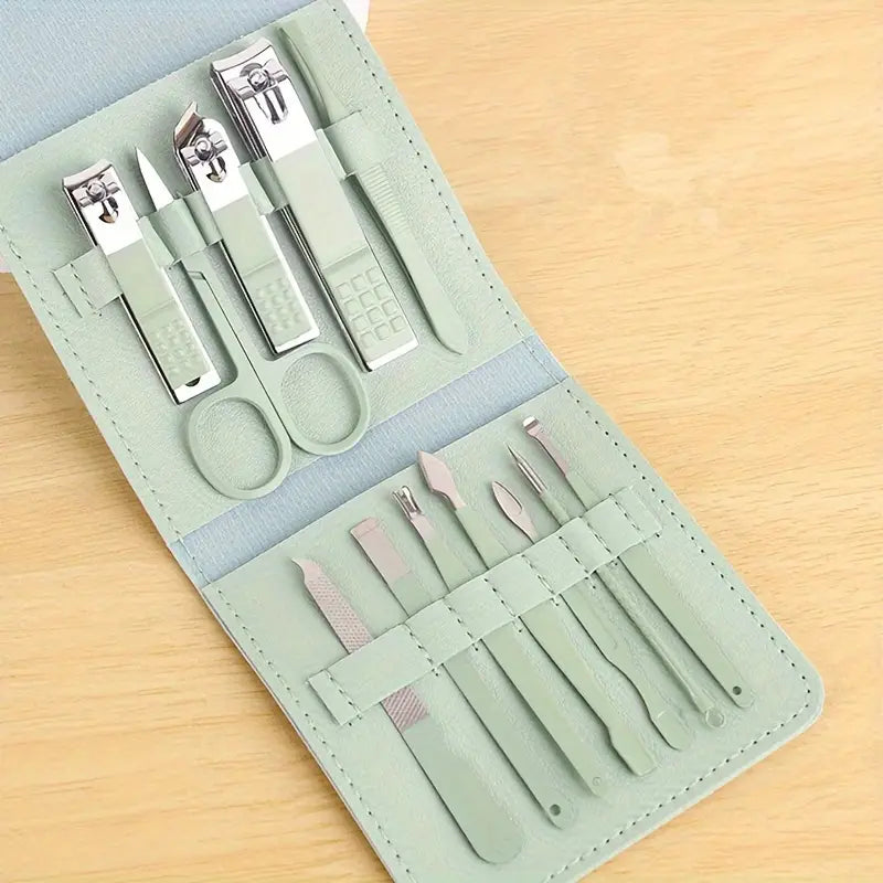 Set De Manicura Para Viajes 12 Piezas