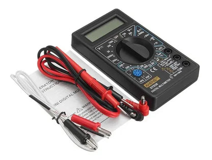 Tester Digital Display Grande C/medidor De Tempertura