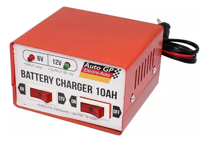 Cargador De Batería Moto 10 Amp
