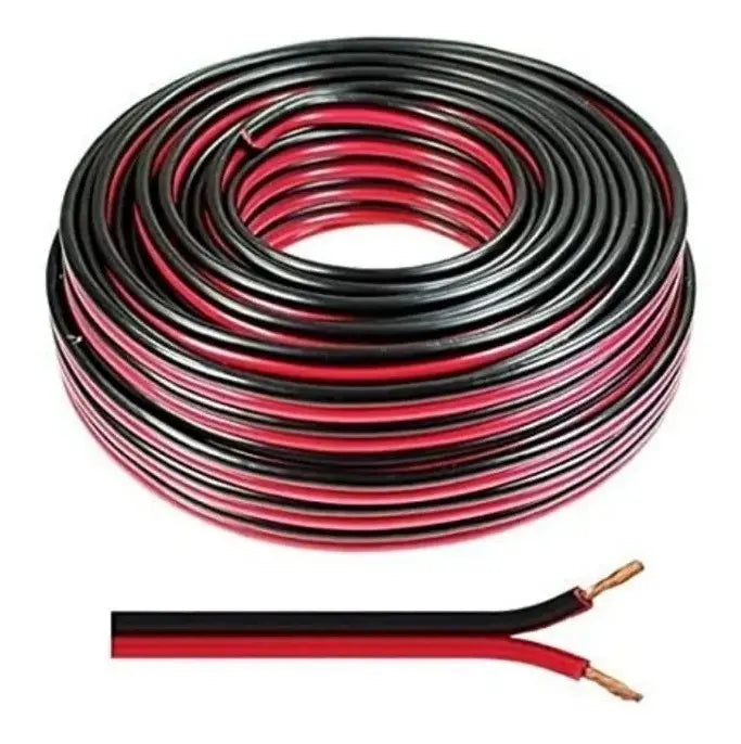 Rollo Cable Gemelo Parlante Bicolor 0.5 Mm 100 mts