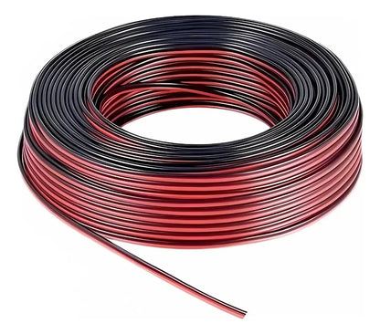 Rollo Cable Gemelo Parlante Bicolor 0.5 Mm 100 mts