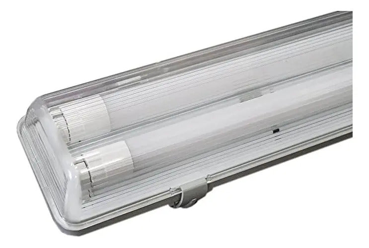 artefacto estanco con 2 tubos 9w 60cm