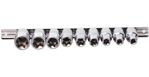 Juego De Dados Torx Hembra 1/2" 9 Piezas