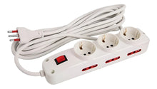 Alargue Zapatilla 3 Schuko + 6 Modular 3 Mts Conatel