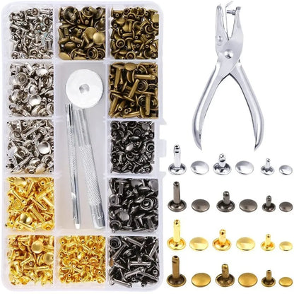 Pinza Ojalillos Y Tachas Completo 240 Pcs